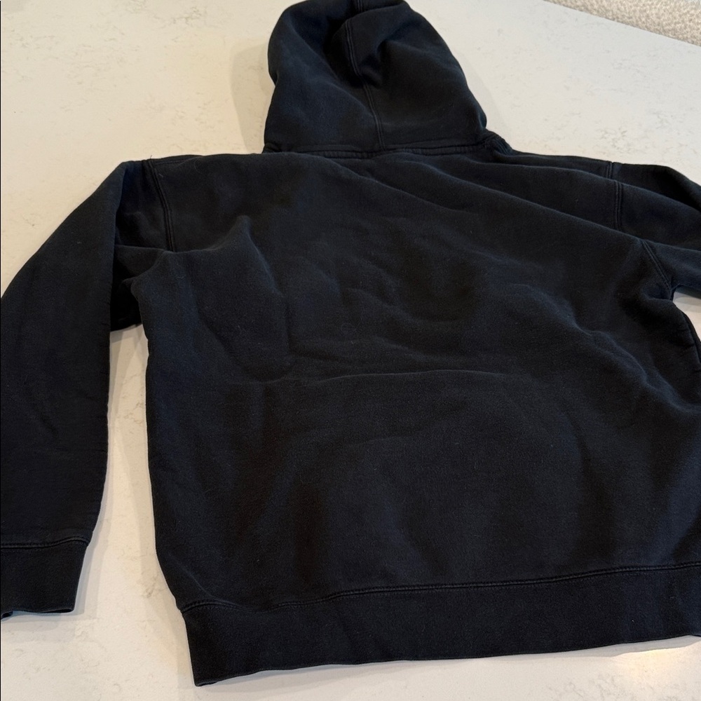 Dark Seas Black Hoodie with Orange Logo - Picture 5 of 5